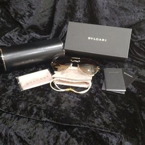 Bvlgari polorized sunglasses